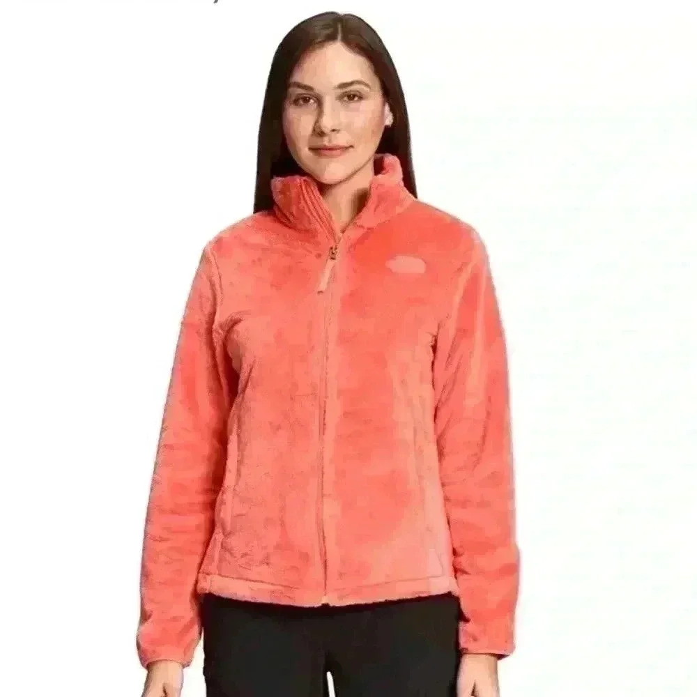 The North Face Osito Full Zip Recycled Fabric Fleece Jacket Size M